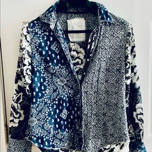 Women’s (S) Cino Crinkled Cotton Shirt